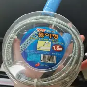 Drain Snake Clog Remover | Flexible Spring Pipe Cleaner for Sink & Bathtub