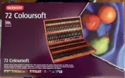 Derwent 72 Coloursoft Wooden Box