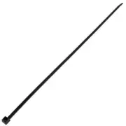 K4 Self Locking Tie Wrap, 14" Black Nylon Zip Tie. Qty 25 Per Pack