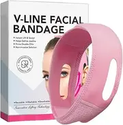 Chin Strap for Face Lift,V Shape Face Chin Bandage for Sleeping | Face V Shaper Facial Slimming Bandage, Reusable Face Bandage V Face Shaper for Women