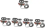 BESPORTBLE 5 Sets Elegant Lizard Leash Reptile Harness Long Rope Portable Walking Harness for Turtle Lizard Bearded Dragon