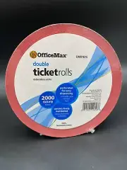 New Office Max Double Coupon Ticket Rolls Raffles Contests