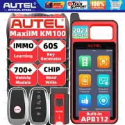 Autel MaxiIM KM100 IMMO Key Fob Programming Immobilizer Learning Scanner Tool