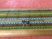 mini 6 mm (5/16 in) black dice cribbage pegs, price is per pair