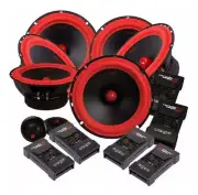 3 Sets Cerwin Vega Package 2 Sets V465C 6.5" 400W 2-Way Component Speaker & V46