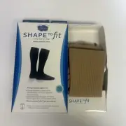 Dr. Comfort Shape to Fit Compression Socks, 20-30 mmHg, Size XL, Color Khaki