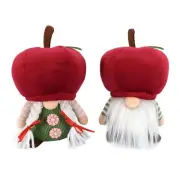 Handmade RedApple Gnome Ornaments Party Decorations Ornaments Supplies