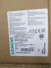 ONE New Siemens soft starter 3RW4436-6BC44 3RW44366BC44