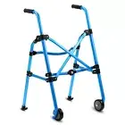 "Premium nLightweight BreEzy Folding walker | Height Adjustable Rollator Walker