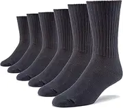 [Maggie's] Organics - Organic Cotton Crew Socks - 6 Pairs - Unisex - Casual & Comfortable
