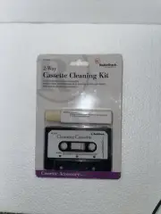 Radio Shack Cassette Cleaning Kit 2 Way Fluid 44-1162A Players Recorders New