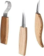 Wood Carving Tool Kit Steel Carving Knives Woodworking Cutters for Hobbyists