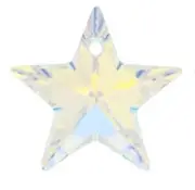20mm Swarovski AB Aurora Borealis Star Crystal 6714-20 CCI