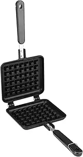 Waffle Baking Mold,Waffle Iron, 31.5 X 14cm / 12.40 X 5.51In, Household Kitchen Gas Non Stick Waffle Maker Pan Mould Mold Press Plate Cooking Baking Tool