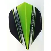 Ruthless V Pro Green Standard Dart Flights - 5 Sets