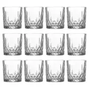 12x LAV Clear 330ml Odin Whisky Glasses Whiskey Tumbler Glassware Gift Set
