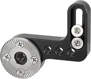 MagiDeal L Shaped Rosette Mount M6 Thread Hole Connector Professional Portable Photography Accessories L Type Rosette Extension Mount