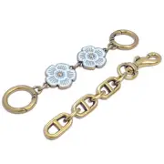 Women Purse Strap Extender Bag Extender Chain Exquisite Bag Charms Pearl Flow...