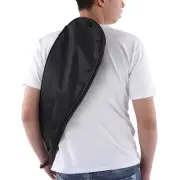 BLACK Squash Racquet Cover Bag Padded Racket Carrying Bag With Strap FA
