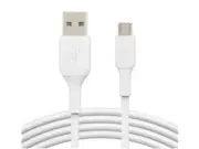 Belkin USB-A to Micro-USB Cable 1m - White CAB005bt1MWH