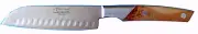 Goyon Chazeau GC7050 - 18cm Stainless Steel Santoku Granton Chefs Knife (Juniper