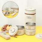 3/4 Pack Bento Box Stackable Adult Lunch Box Portable Insulated Lunch hemSfེ