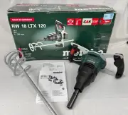 NEW Metabo RW 18 LTX 120 Bare 18v Mud/Concrete Mixer w/ Whisk - 601163850