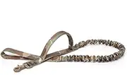 Tactical Bungee Dog Leash 2 Handle Quick Release Cat Dog Pet Leash Elastic Leads Rope Military Dog Training Leashes (Color : MCP)