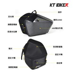 【KT BIKER】Moto Centric 新款 馬鞍包 (送雨罩) 馬鞍袋 碳纖維 重機 側箱 邊箱 防水包 尾包