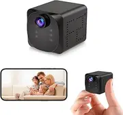 4K Mini HD Nanny Camera for Home Security Wireless WiFi Camera with Motion Detection, App Control for Pet/Baby/Nanny Surveillance