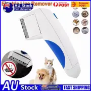 Flea Comb Electric Pet Anti Flea Tick Pest Cat Dog Safe Kills Fleas Pet Supply