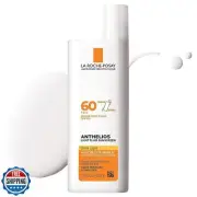 La Roche-Posay Anthelios Light Fluid Facial Sunscreen SPF 60, Lightweight Sun