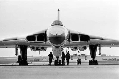 Avro Vulcan Bombers at RAF Station 12th February 1965 Historic Old Photo 6