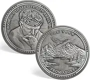 The View from Above Stoic Coin Reminder Token for Daily Stoic Stoicism Challenge Coin EDC Coin