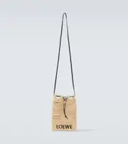 [Loewe] Loewe Paula's Ibiza logo raffia crossbody bag