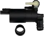 MKVAXR Twin Outlet Front Rear Windscreen Washer Pump with Grommet, for Nissan, Armada, for Qashqai, Pathfinder, for Micra, 28920-7S000 Car Windshield Washer Pump