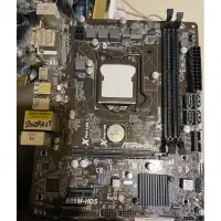 在飛比找蝦皮購物優惠-華擎 1150 主機板 Asrock B85M-HDS 附擋