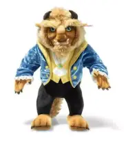 Steiff Disney Beauty and the Beast The Beast 17" Mohair Teddy Bear EAN #355523