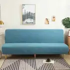 2024 home Armless sofa bed cover elastic armless sofa cover