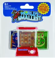 World's Smallest Wonderful WATERFULS Game Water Arcade Pinball Basket Mini Toy