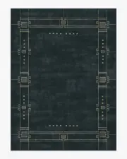 275' x 365' | Machine Washable Runner Rug | Kid & Pet Friendly | Indoor Rug | Architectural Digest Avery Midnight Blue Rug | Ruggable