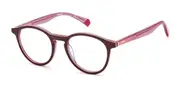 Polaroid PLD D391 0T5 Men's Glasses Burgundy Size 48 - Private Health Rebate - Blue Light Block Available