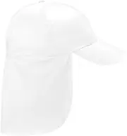 [Beechfield] Junior Kids Unisex Plain Legionnaire Cap (UK Size: One Size) (White)