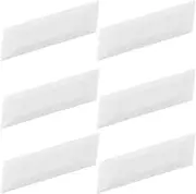 Generic 6pcs White Sketch Erasers Set Minimal Residue High Precision Erasers for Artists and Students for Clean Finishing Drawing and Art Supplies