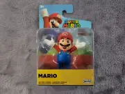 Brand new! Jakks Pacific Super Mario 2.5" Figure & Base Mini Action Figure