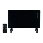 Airo by Rinnai 1500W Black Electric Panel Heater with Timer & Remote APH15E