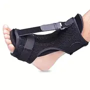 ComfortFit Night Splint - Adjustable Relief for Plantar Fasciitis Foot Drop - Breathable, Supportive Ankle Brace for Restful Sleep