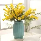 Spray Mimosa Cherry Fake Acacia Fake Flower Artificial Flower Artificial Plant