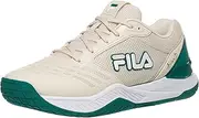[FILA] Men's Axilus 3 Tennis Shoe, whgr/aven/wht, Beige