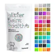 Hemway Glitter Paint Additive Extra Chunky for Emulsion FEATURE WALLS